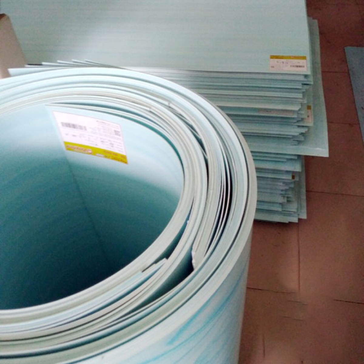 Tấm nhựa PVC làm rập cải tiến